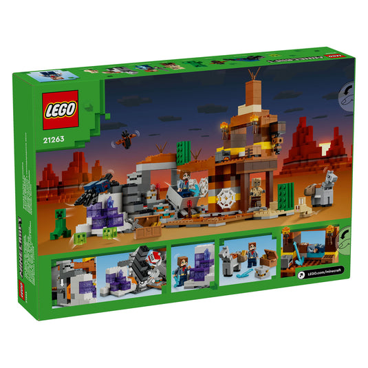 Lego 21263 minecraft de woestenijmijnschacht