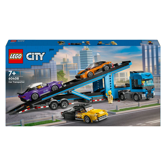 Lego city 60408 transportvoertuig met sportauto's