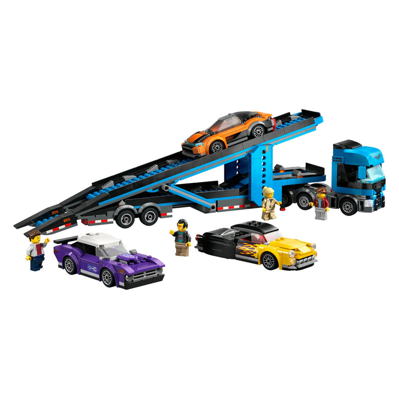 Load image into Gallery viewer, Lego city 60408 transportvoertuig met sportauto's
