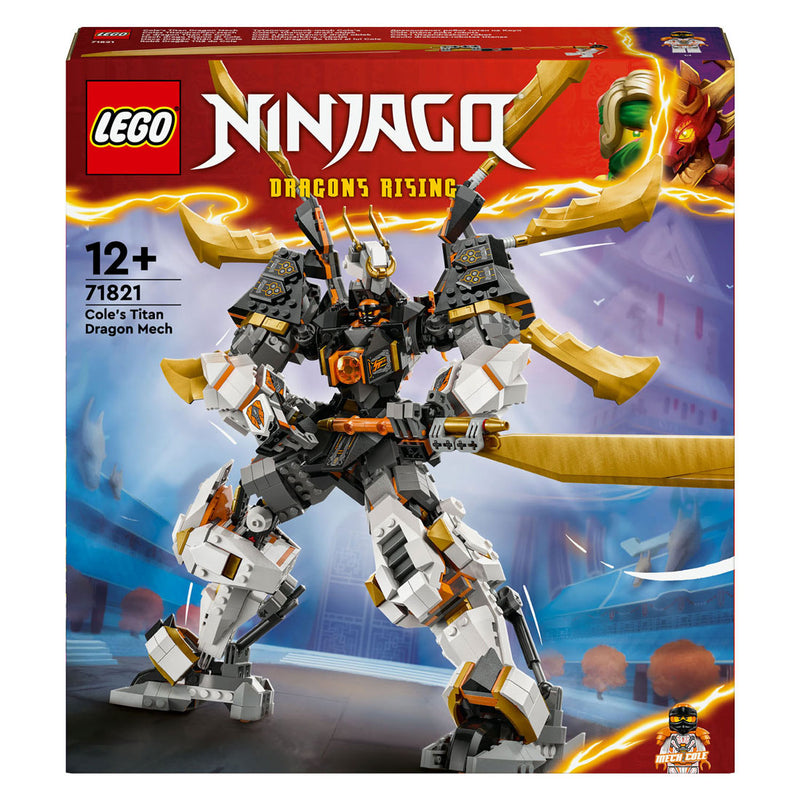 Load image into Gallery viewer, Lego ninjago 71821 cole's reusachtige drakenmecha

