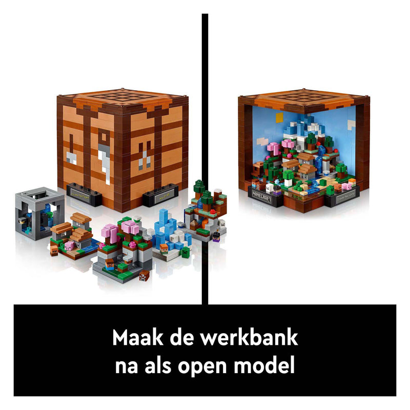 Load image into Gallery viewer, Lego minecraft 21265 de werkbank
