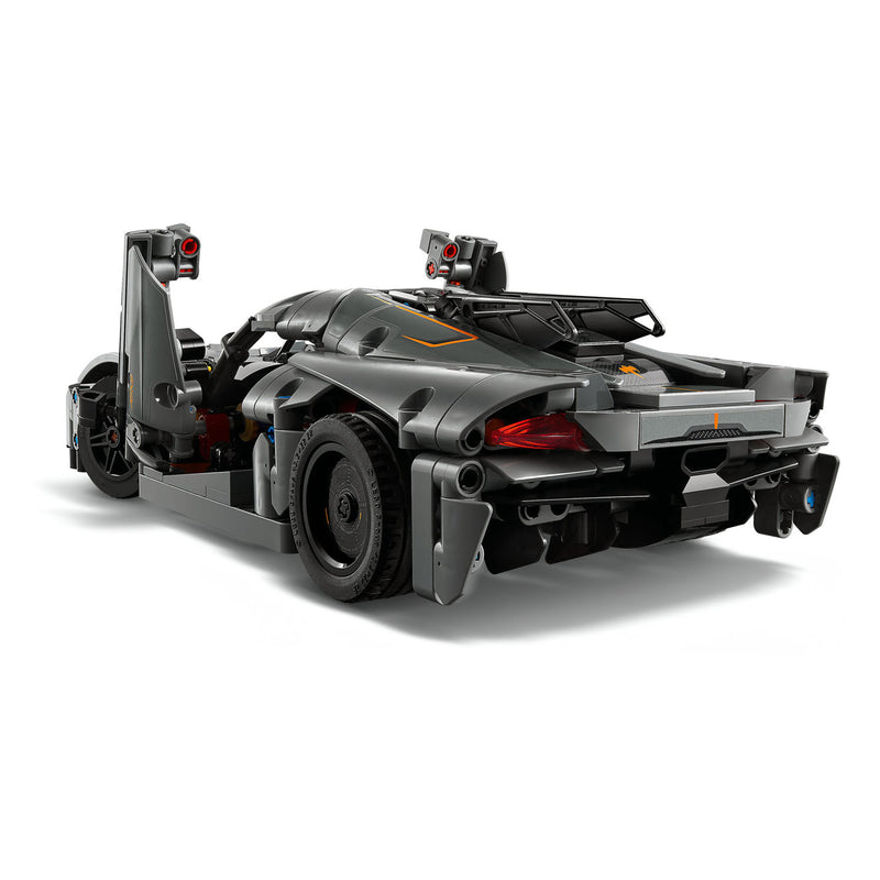 Load image into Gallery viewer, Lego technic 42173 koenigsegg jesko absolut grijze hypercar
