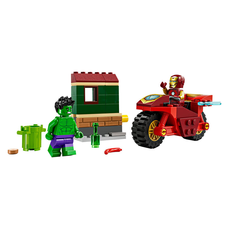 Load image into Gallery viewer, Lego super heroes 76287 iron man met motor en de hulk
