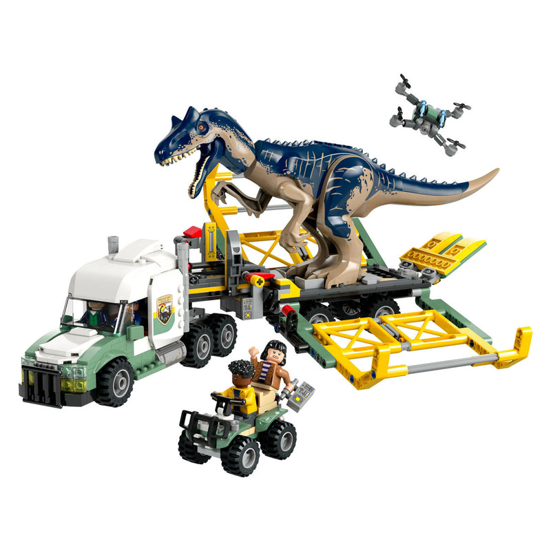 Load image into Gallery viewer, Lego jurassic world 76966 dinosaurusmissies: allosaurus transporttruck
