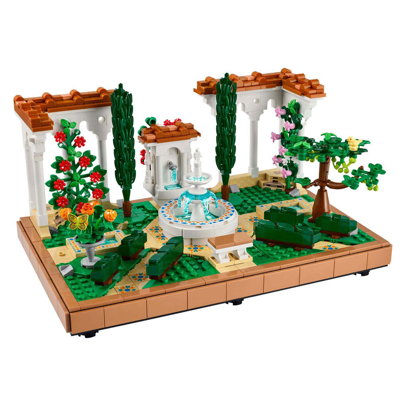 Load image into Gallery viewer, Lego icons - tuin met fontein constructiespeelgoed (10359)
