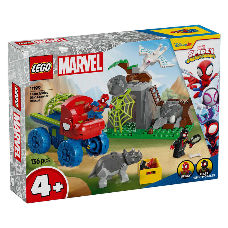 Load image into Gallery viewer, Lego spidey 11199 team spidey reddingsmissie met dinotruck
