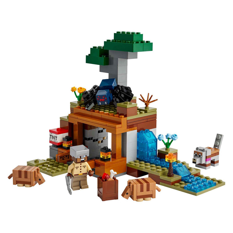 Load image into Gallery viewer, Lego minecraft 21269 de gordeldieren bij de mijn
