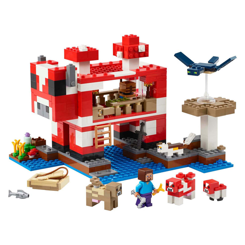 Load image into Gallery viewer, Lego minecraft 21270 het mooshroom huis
