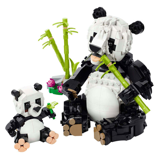 Lego creator 3-in-1 - wilde dieren: pandafamilie constructiespeelgoed (31165)