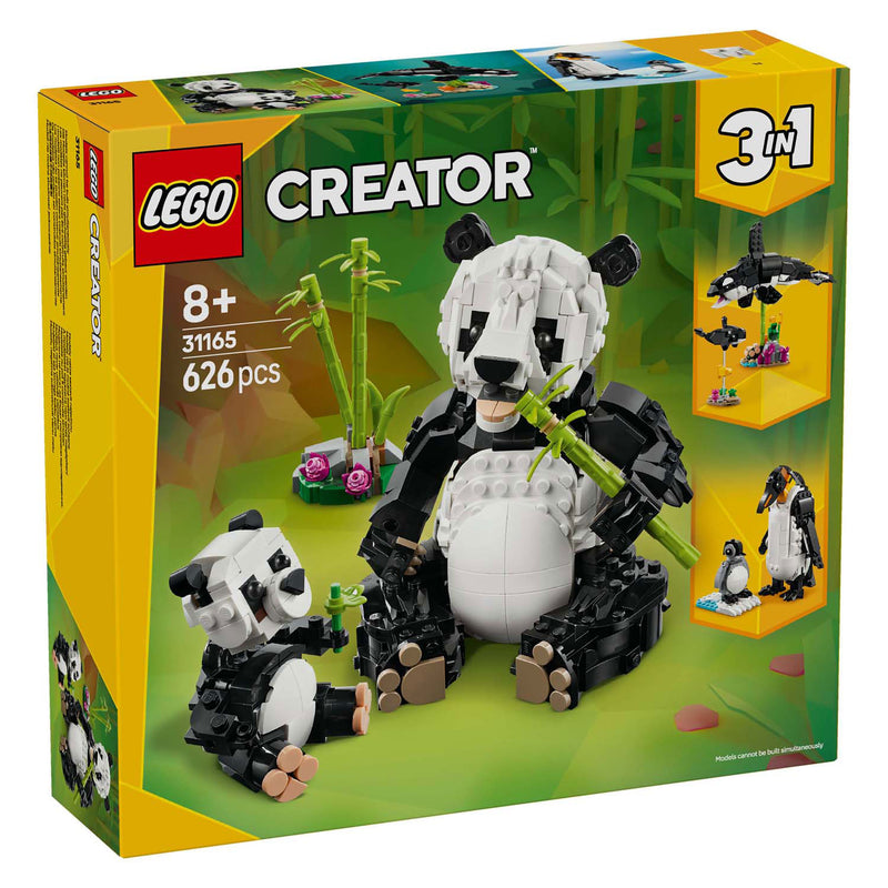 Load image into Gallery viewer, Lego creator 31165 wilde dieren: pandafamilie
