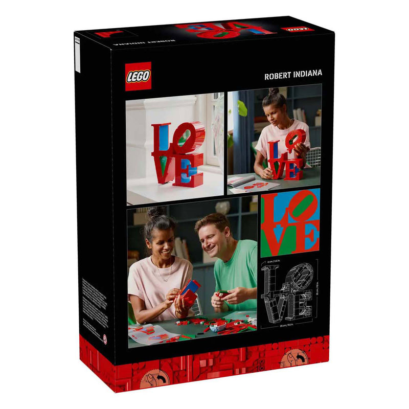 Load image into Gallery viewer, Lego art love woonaccessoire decoratie bouwpakket voor volwassenen, valentijnscadeau - 31214
