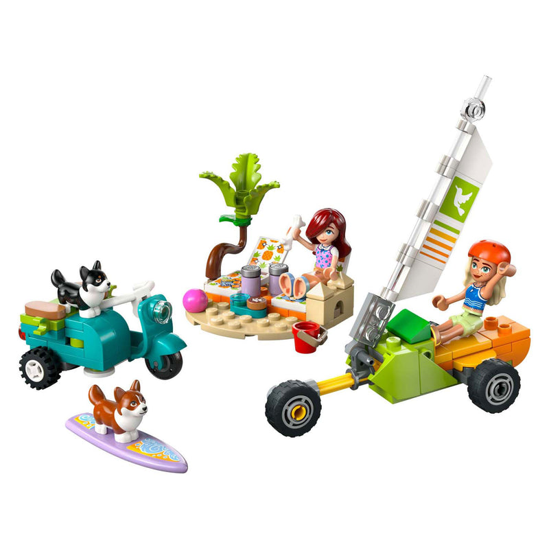 Load image into Gallery viewer, Lego friends - surf- en scooterplezier met de honden constructiespeelgoed (42641)
