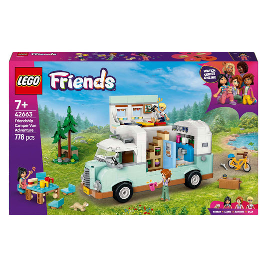 Lego friends - camperavontuur met vrienden constructiespeelgoed (42663)