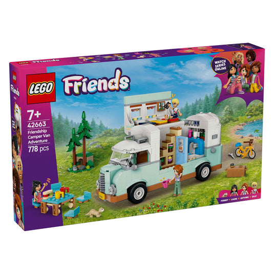 Lego friends - camperavontuur met vrienden constructiespeelgoed (42663)