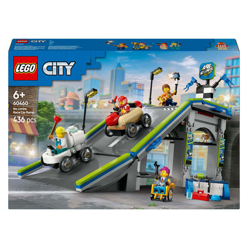 Load image into Gallery viewer, Lego city 60460 snelle schans voor raceauto's
