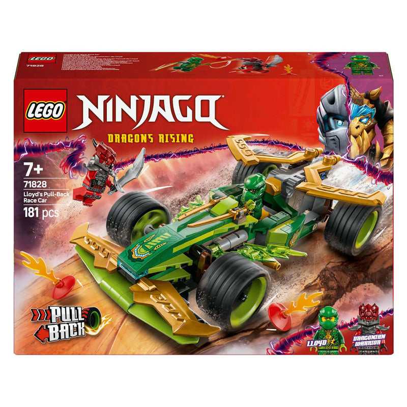 Load image into Gallery viewer, Lego ninjago 71828 lloyds pull-back racewagen
