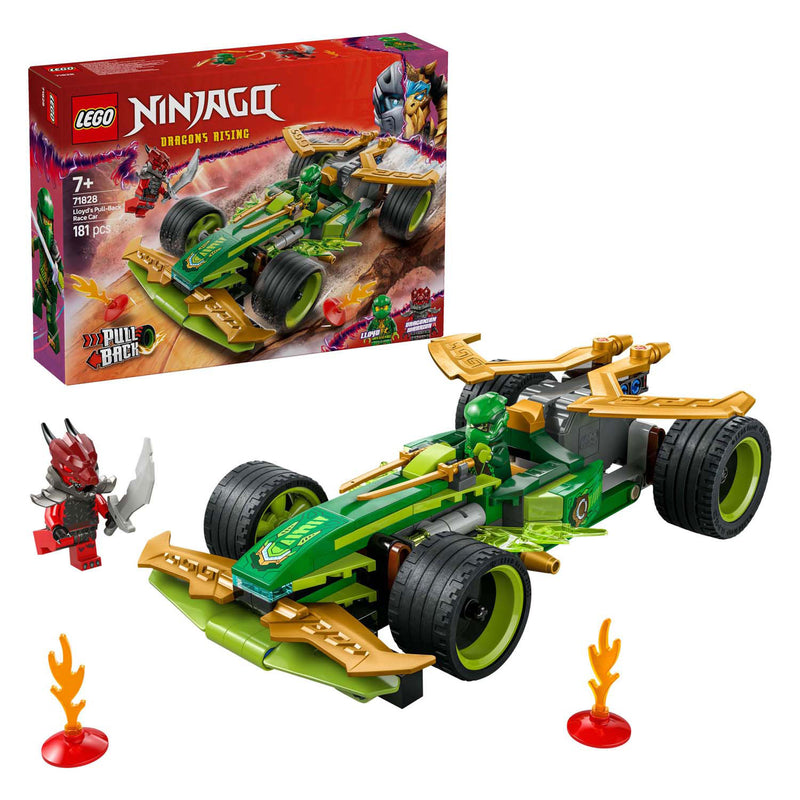 Load image into Gallery viewer, Lego ninjago 71828 lloyds pull-back racewagen
