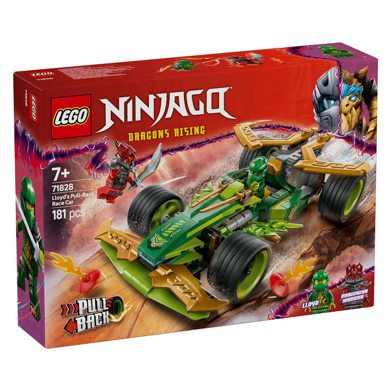 Load image into Gallery viewer, Lego ninjago 71828 lloyds pull-back racewagen
