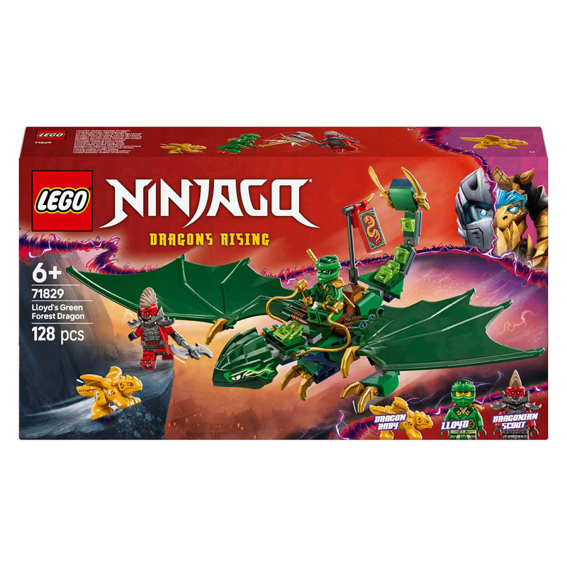 Load image into Gallery viewer, Lego ninjago - lloyds groene bosdraak constructiespeelgoed (71829)
