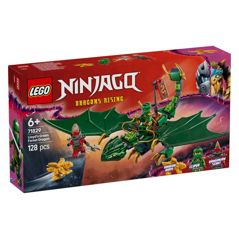 Load image into Gallery viewer, Lego ninjago - lloyds groene bosdraak constructiespeelgoed (71829)
