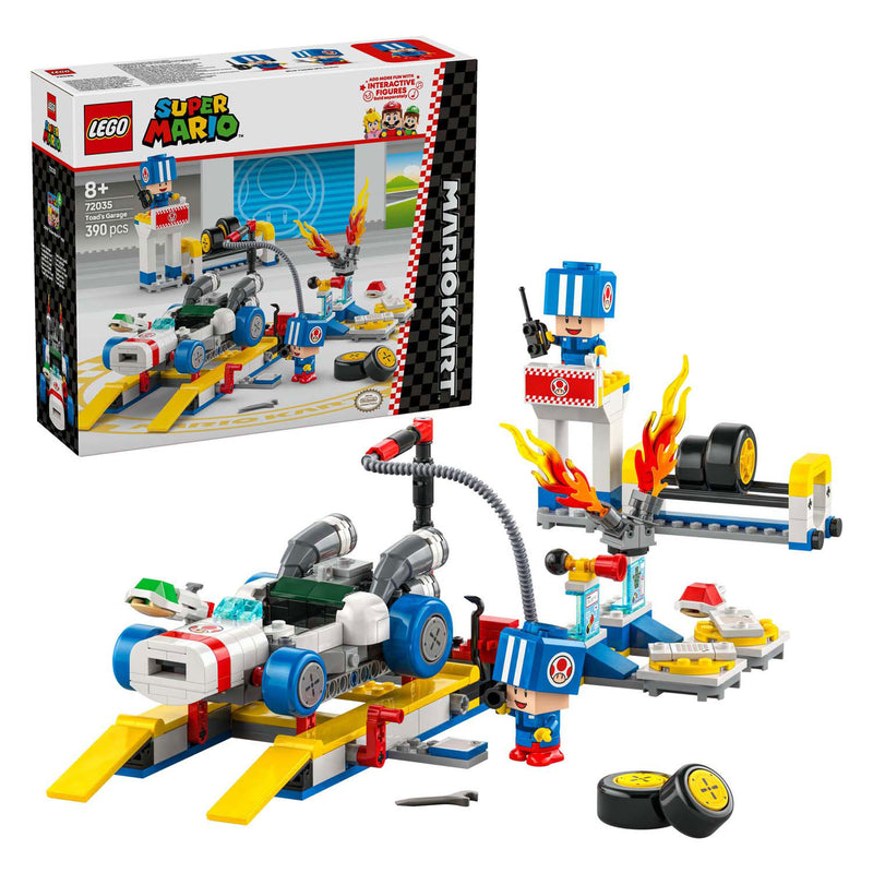 Afbeelding laden in galerijviewer, Lego super mario 72035 mario kart toads garage
