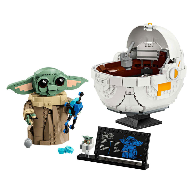 Load image into Gallery viewer, Lego star wars: the mandalorian™ grogu™ met zweefkinderwagen 75403

