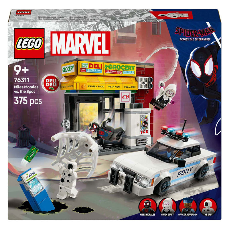 Load image into Gallery viewer, Lego super heroes 76311 spider-verse: miles morales vs. de spot
