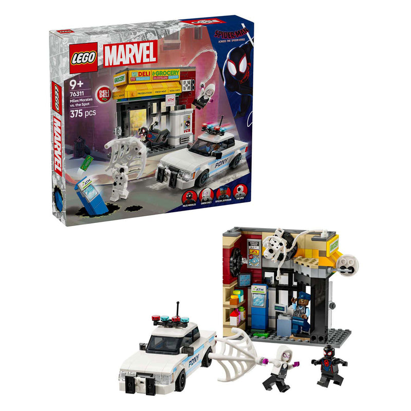 Afbeelding laden in galerijviewer, Lego super heroes 76311 spider-verse: miles morales vs. de spot
