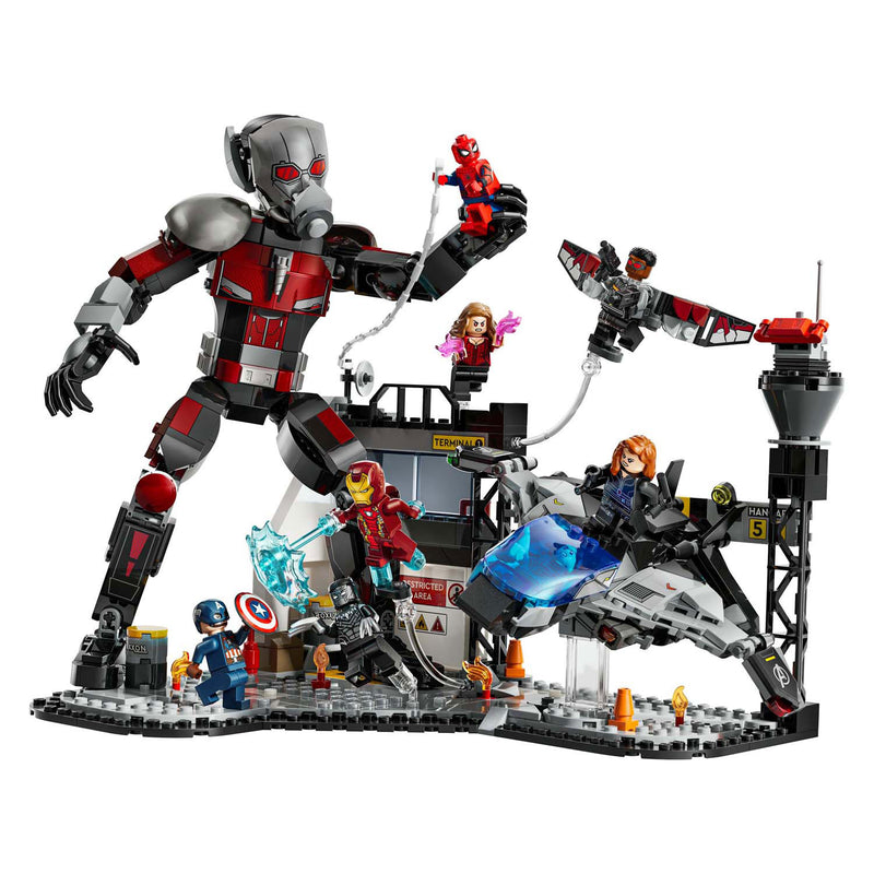 Load image into Gallery viewer, Lego super heroes 76314 captain america civil war actiescene
