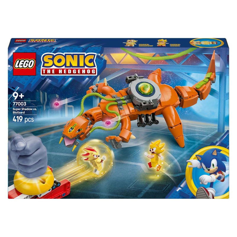 Load image into Gallery viewer, Lego sonic the hedgehog 77003 super shadow vs. biolizard
