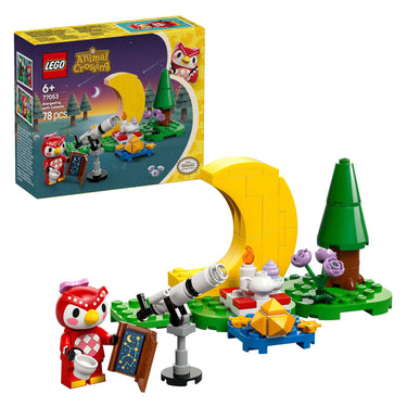 Lego animal crossing 77053 sterrenkijken met celeste