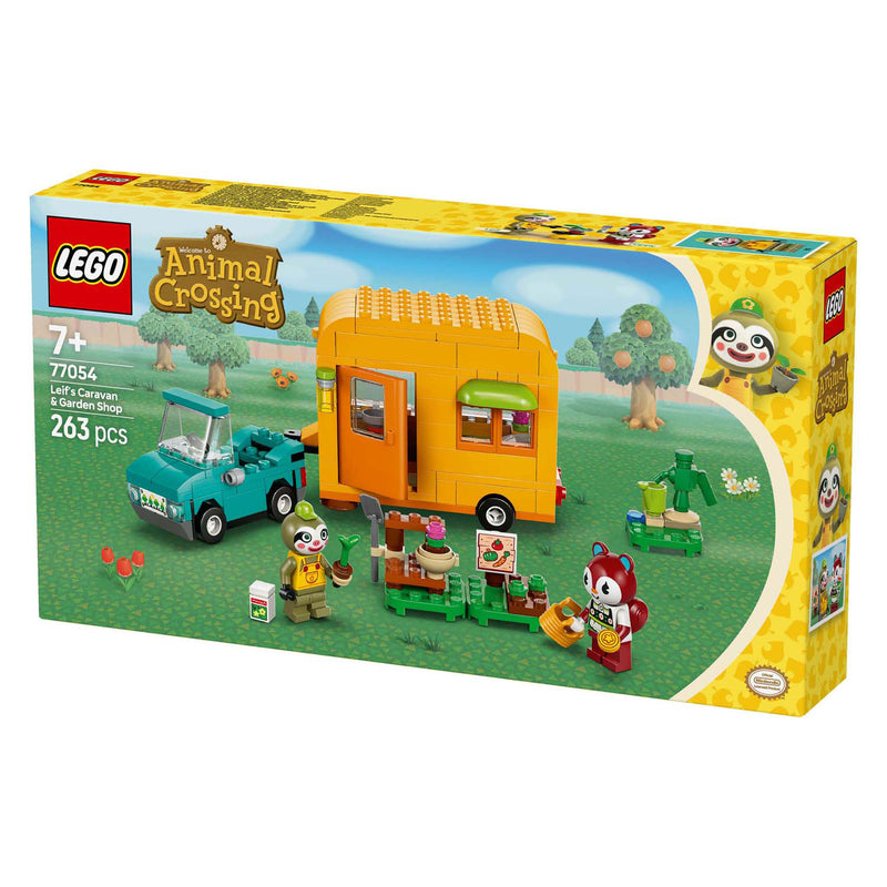Load image into Gallery viewer, Lego animal crossing 77054 leifs caravan en winkel
