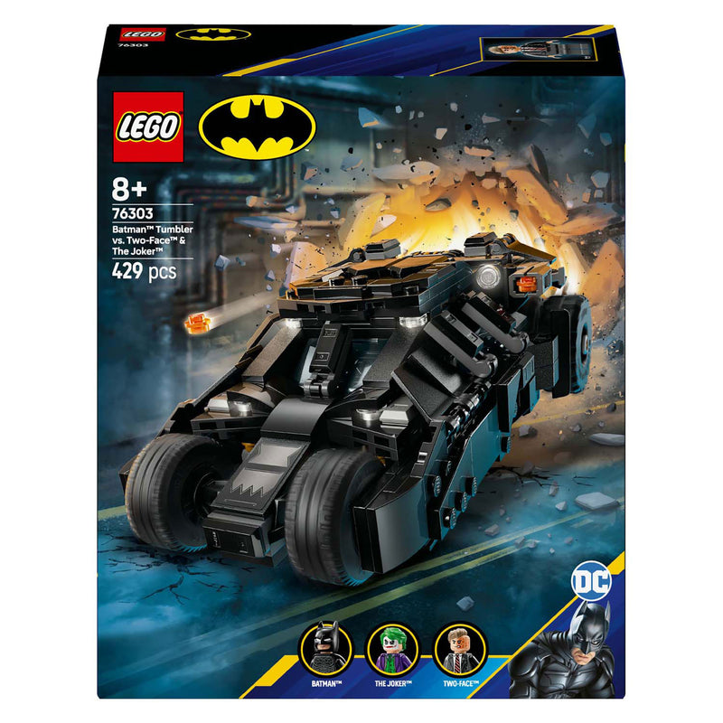 Load image into Gallery viewer, Lego dc super heroes - batman tumbler vs. two-face en the joker constructiespeelgoed (76303)
