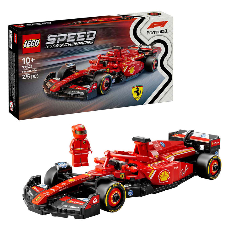 Load image into Gallery viewer, Lego speed champions 77242 ferrari sf-24 f1 racewagen
