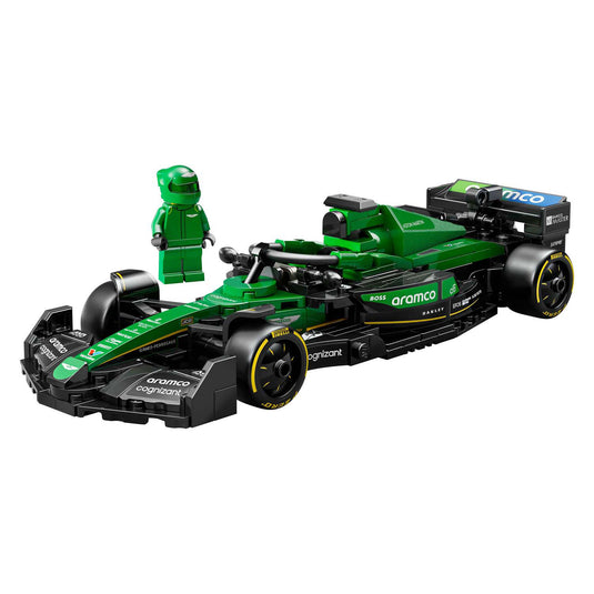 Lego speed champions aston martin aramco f1 amr24 racewagen set - 77245
