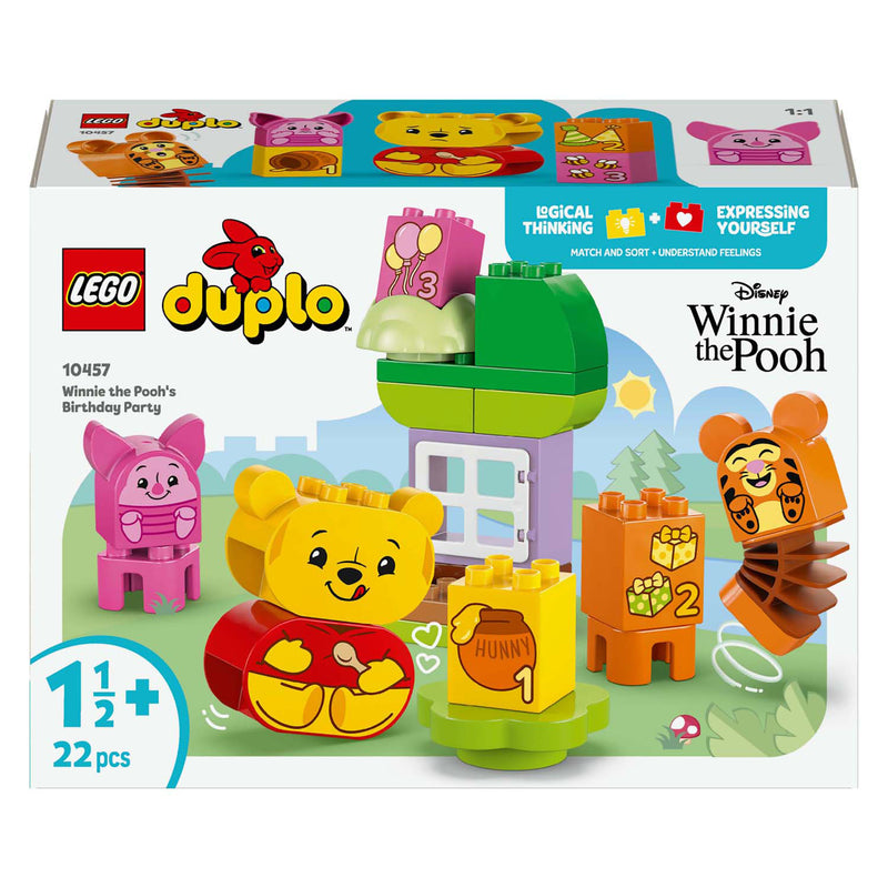 Load image into Gallery viewer, Lego duplo disney - het verjaardagsfeest van winnie de poeh constructiespeelgoed (10457)
