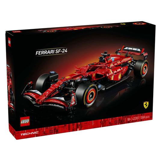 Lego technic 42207 ferrari sf-24 f1 auto
