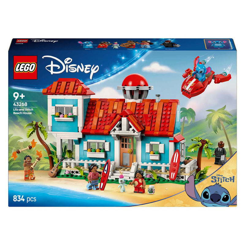Load image into Gallery viewer, Lego disney - lilo en stitch strandhuis constructiespeelgoed (43262)
