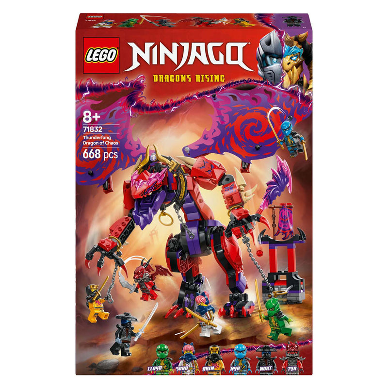 Afbeelding laden in galerijviewer, Lego ninjago 71832 thunderfang dragon of chaos
