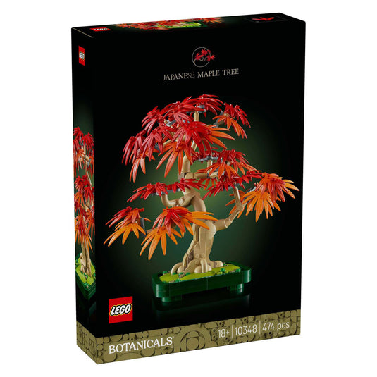 Lego the botanical collection - japanse esdoorn bonsaiboompje constructiespeelgoed (10348)