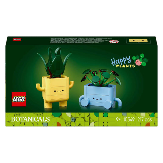 Lego the botanical collection - vrolijke plantjes constructiespeelgoed (10349)