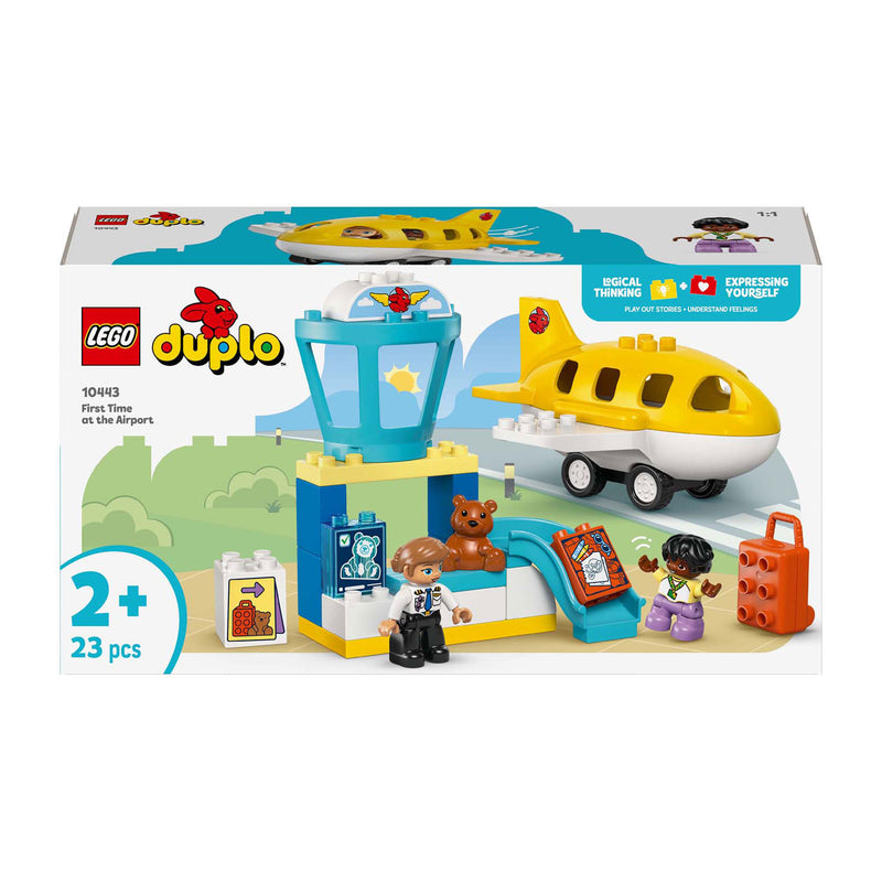 Load image into Gallery viewer, Lego duplo 10443 voor het eerst op het vliegveld
