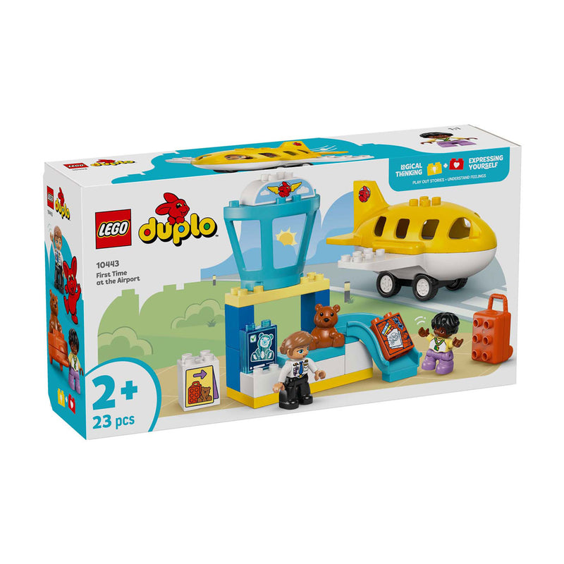 Load image into Gallery viewer, Lego ® duplo® stad voor het eerst op het vliegveld - 10443
