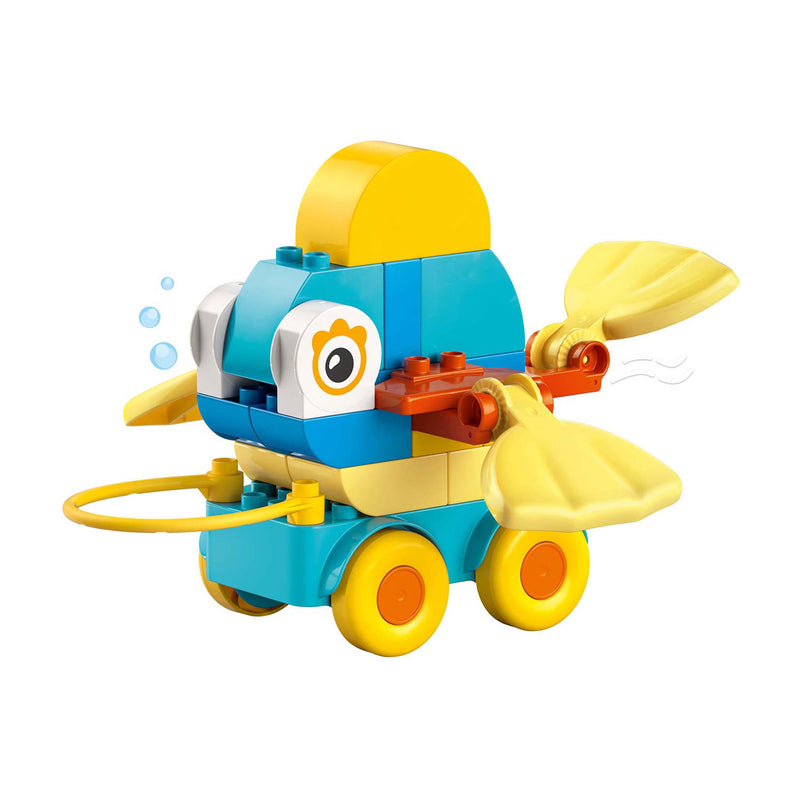 Load image into Gallery viewer, Lego duplo 10448 3-in-1 dieren op wielen peuterspeelgoed
