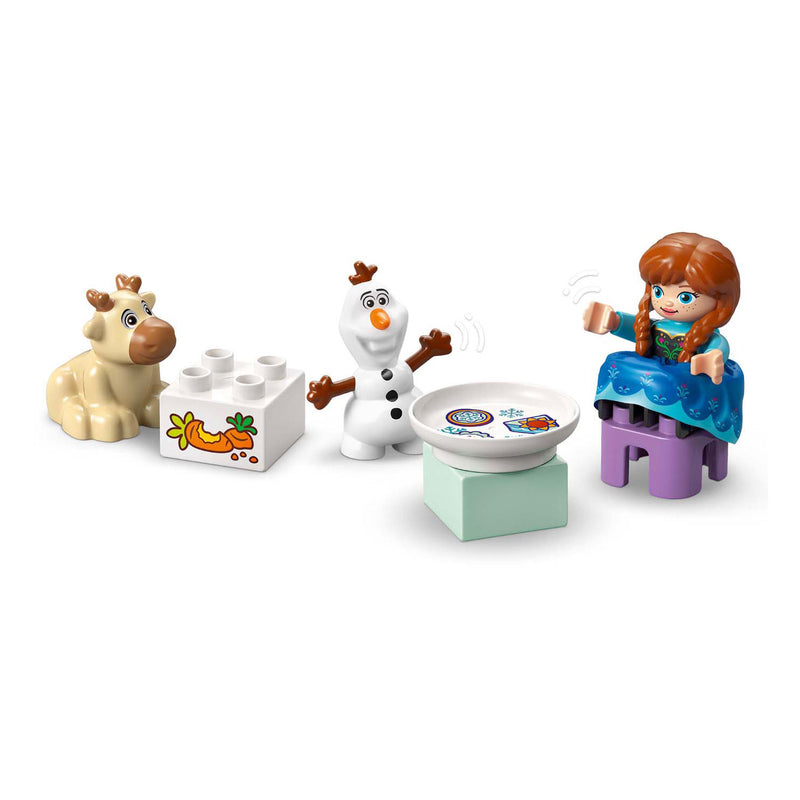 Load image into Gallery viewer, Lego duplo ǀ disney anna en elsa's frozen kasteelfeest set - 10455
