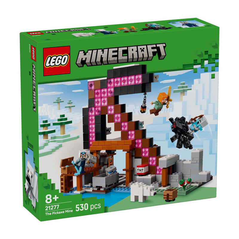 Load image into Gallery viewer, Lego minecraft de pikhouweelmijn bouwpakket voor kinderen - 21277
