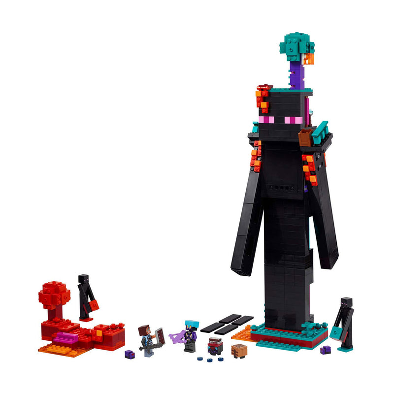 Load image into Gallery viewer, Lego minecraft 2in1 de enderman toren speelgoed voor kinderen - 21279
