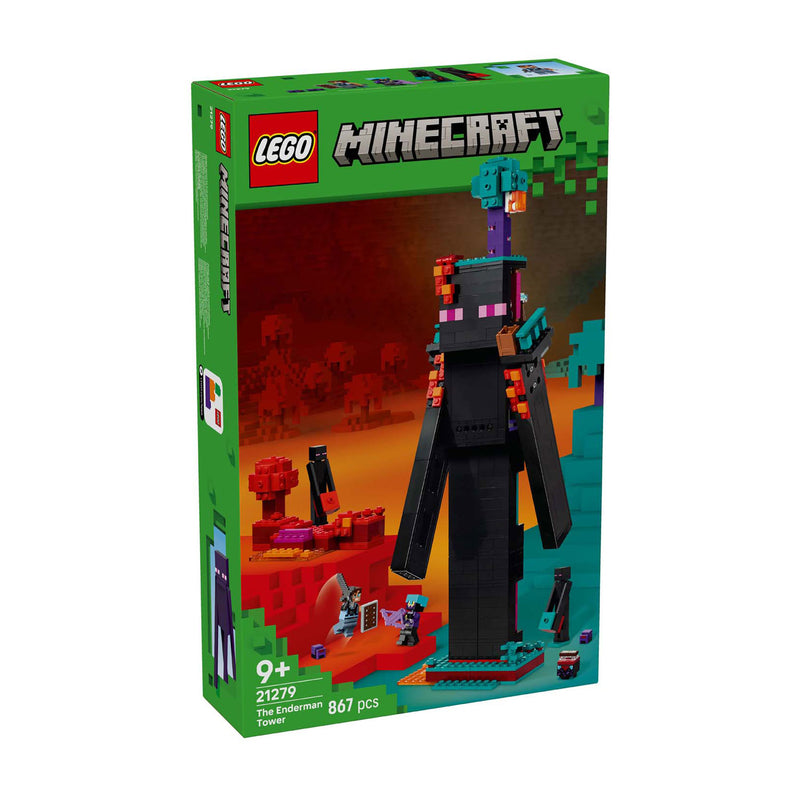 Load image into Gallery viewer, Lego minecraft 2in1 de enderman toren speelgoed voor kinderen - 21279
