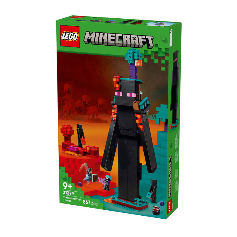 Load image into Gallery viewer, Lego minecraft 2in1 de enderman toren speelgoed voor kinderen - 21279
