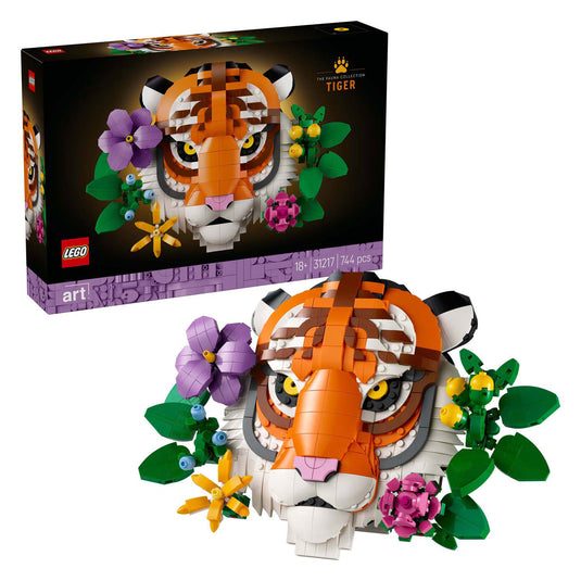 Lego art 31217 de faunacollectie tijger